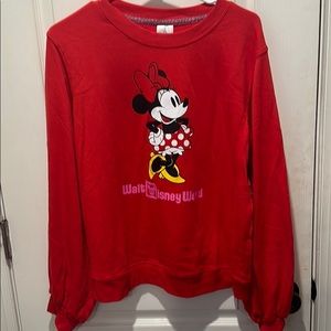 RED DISNEY SWEATSHIRT